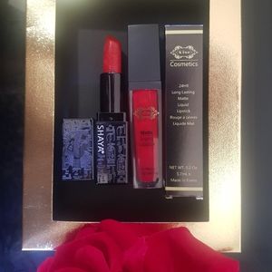 KISS COSMETICS Lip Lacquer SHAYA Velvet Carved Lipstick
